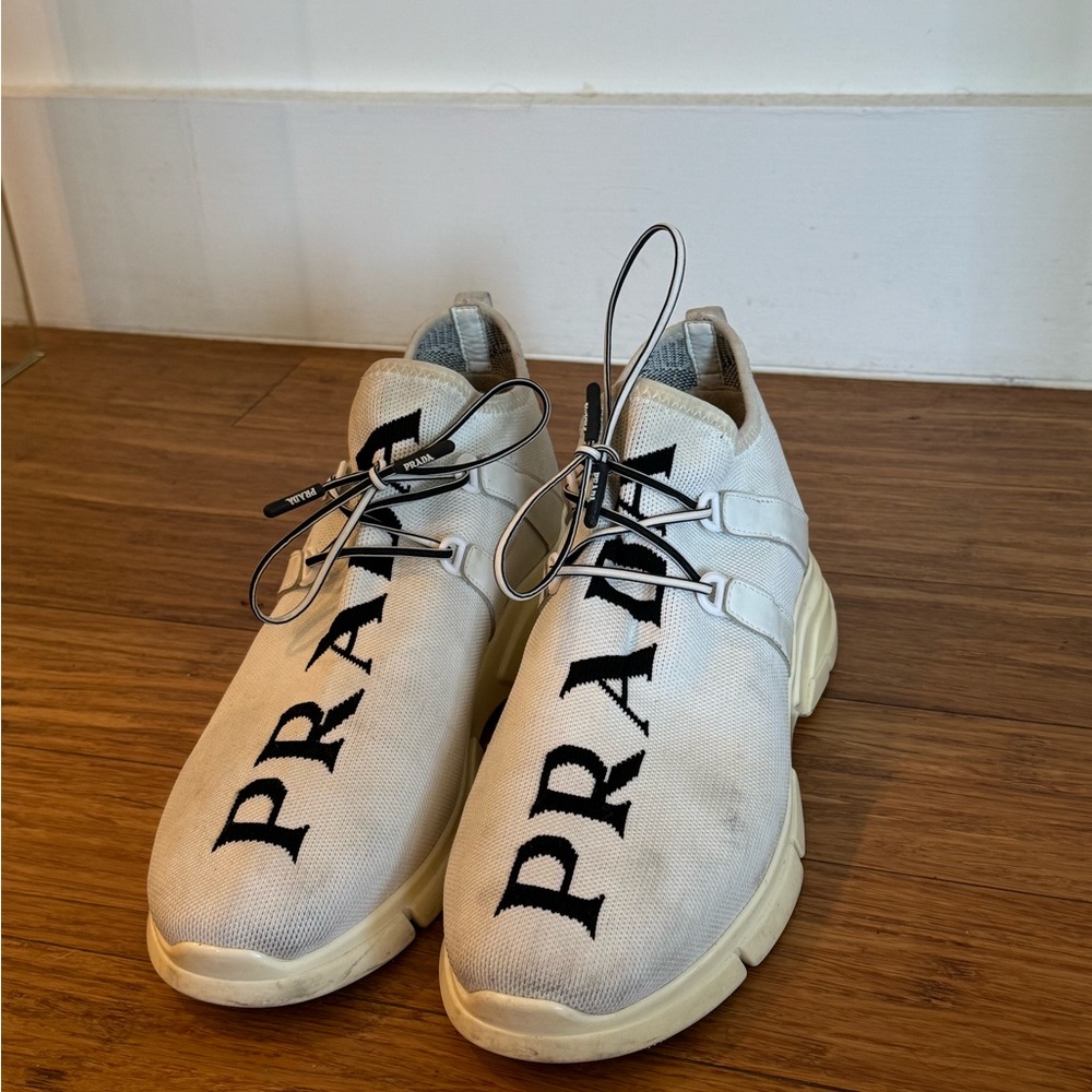 Prada Men's White Sneakers